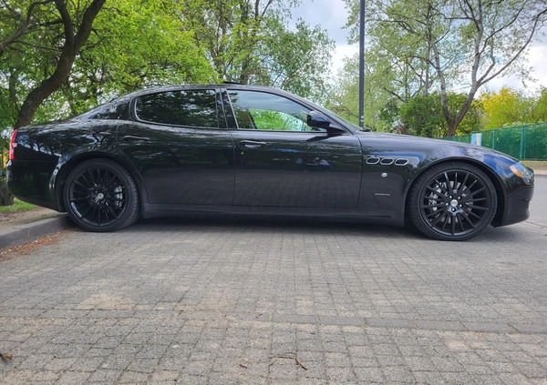 Maserati Quattroporte cena 129000 przebieg: 82500, rok produkcji 2012 z Warszawa małe 596